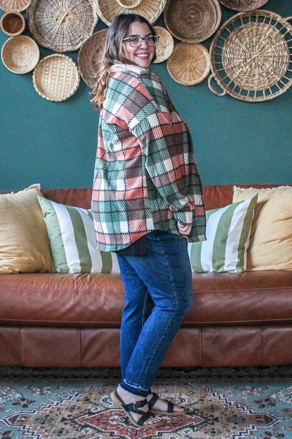 Fall Checkered Shacket